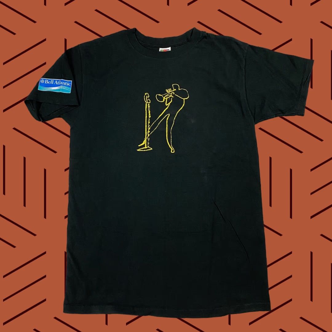 Fruit Of The Loom VTG 1999 Bell Atlantic Jazz Festival T-Shirt Black Cotton Crew Neck L Men graphic tee Jazz 1990s United States Vintage Shirt Size US L / EU 52-54 / 3 - 1 Thumbnail