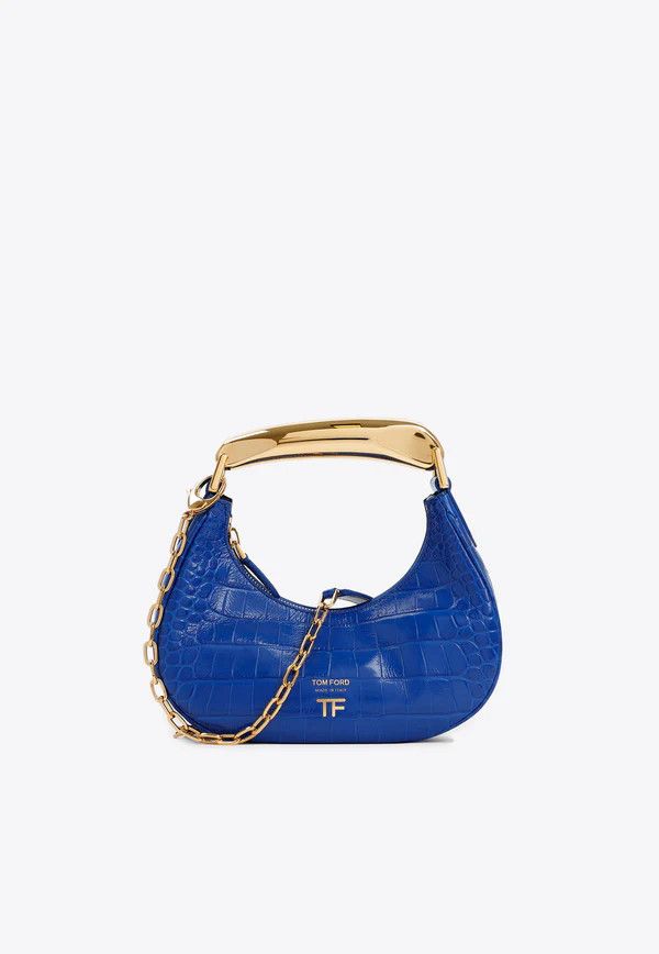 Tom Ford o1loc1c1224 L1470 Size: OS / Hobo Bag in Blue Size ONE SIZE - 1 Thumbnail
