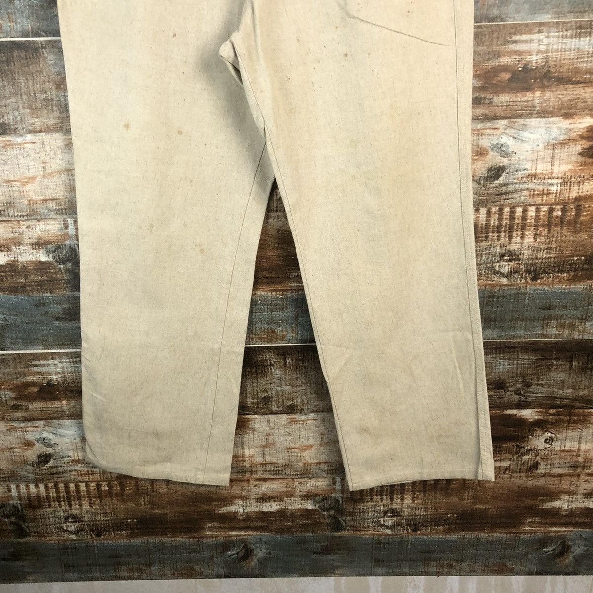 Wrangler DL Wrangler Vintage Beige Casual Pants #C1237 Size US 36 / EU 52 - 6 Thumbnail
