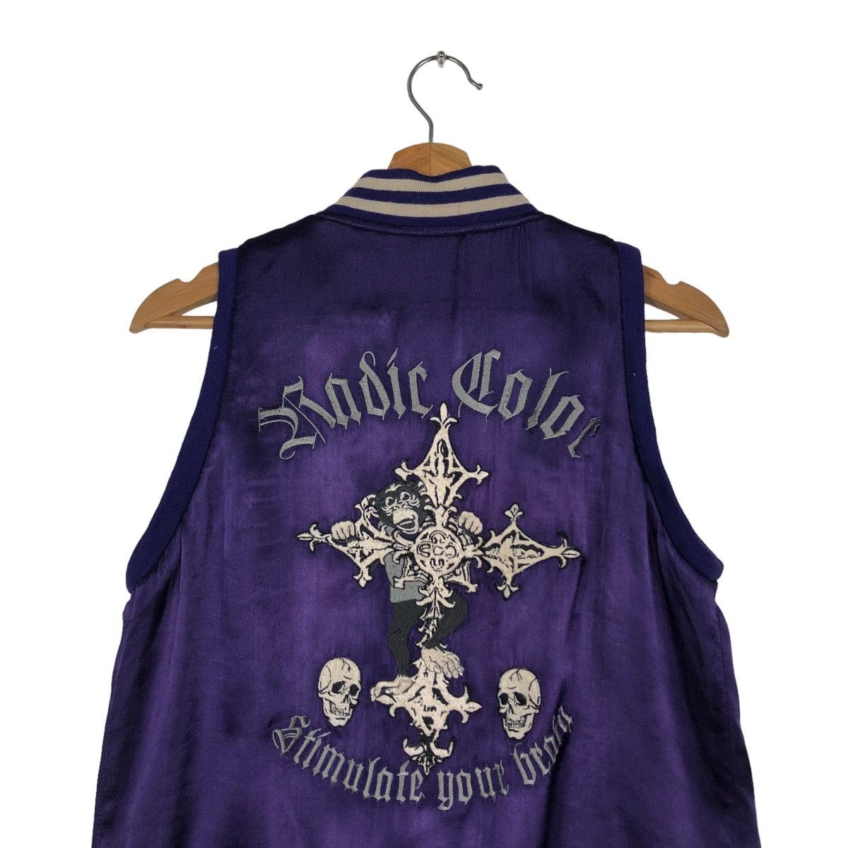 Japanese Brand 🔥90’s Very Rare Tank Top Sukajan Japan Jacket Big Logo Size US M / EU 48-50 / 2 - 8 Thumbnail