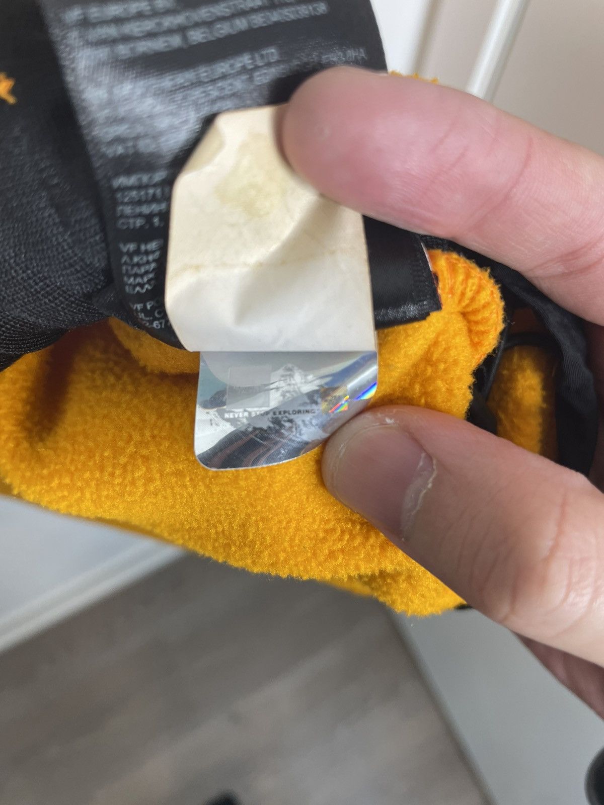The North Face The North Face Denali Polartec Jacket Yellow Black Large Size US L / EU 52-54 / 3 - 8 Thumbnail