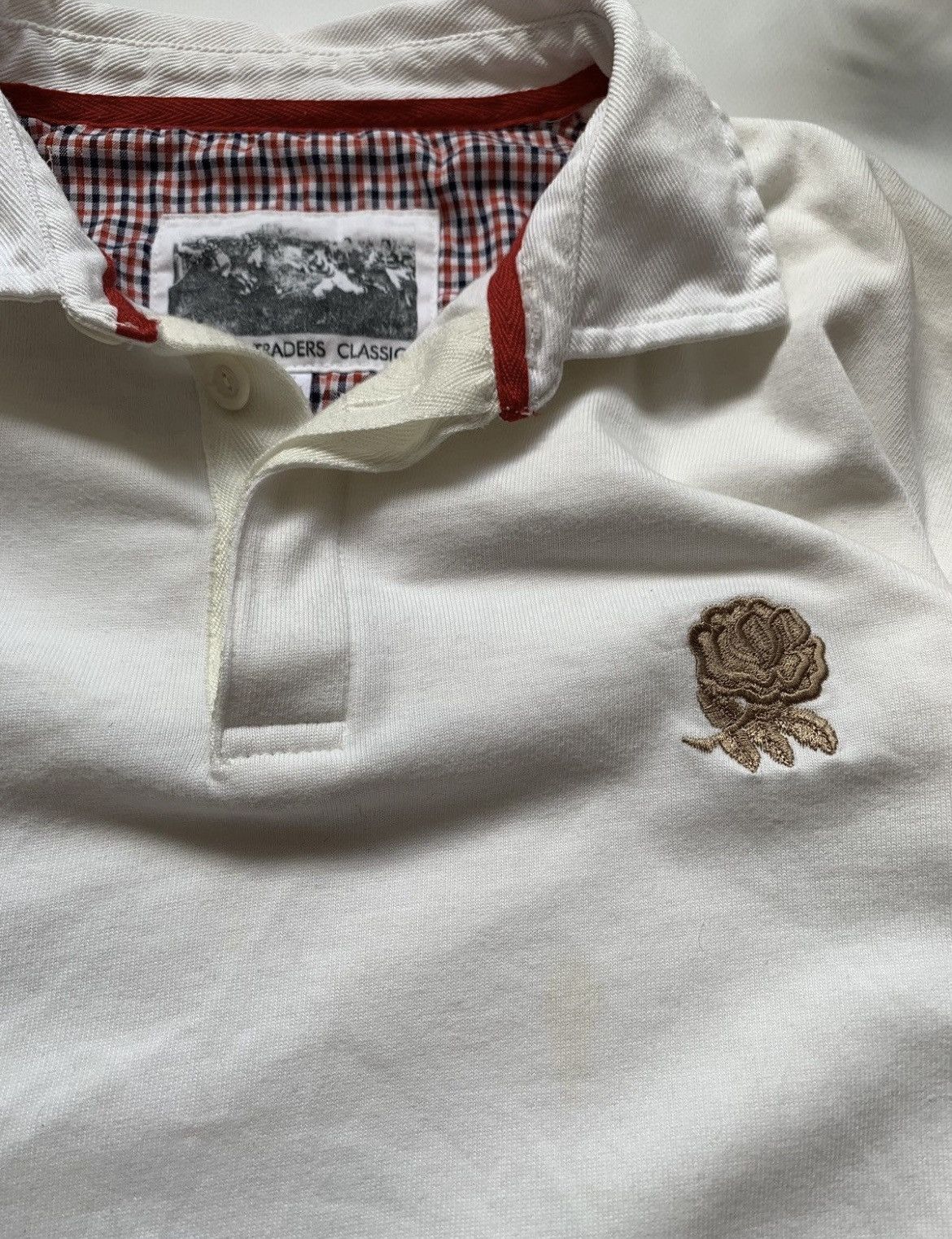 Cotton Traders Vintage Cotton Traders England Rugby Shirt Size US L / EU 52-54 / 3 - 4 Thumbnail