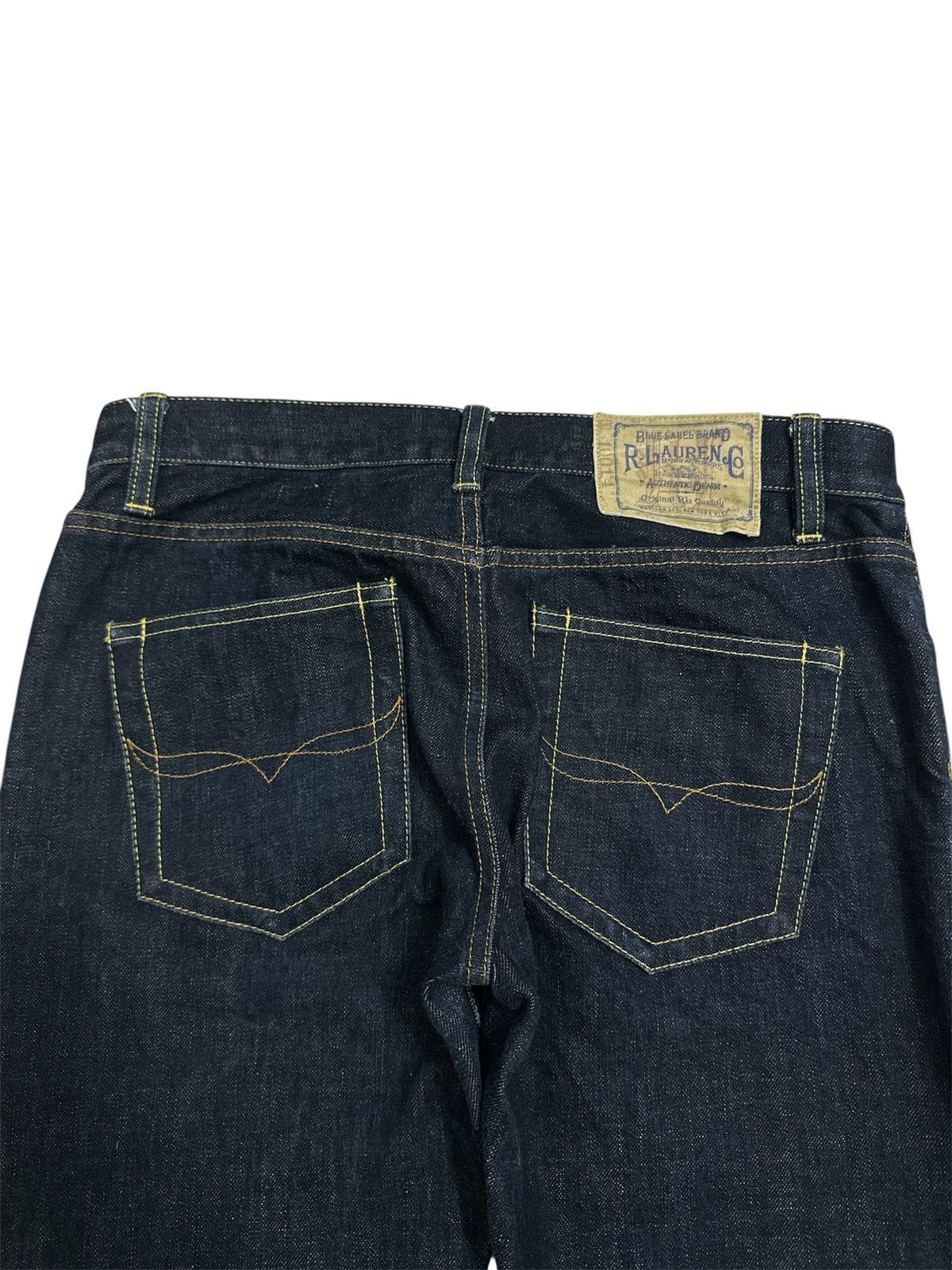 Rick Owens Polo Ralph Lauren Selvedge Jeans Denime Iron Heart Kapital Size US 31 - 7 Thumbnail