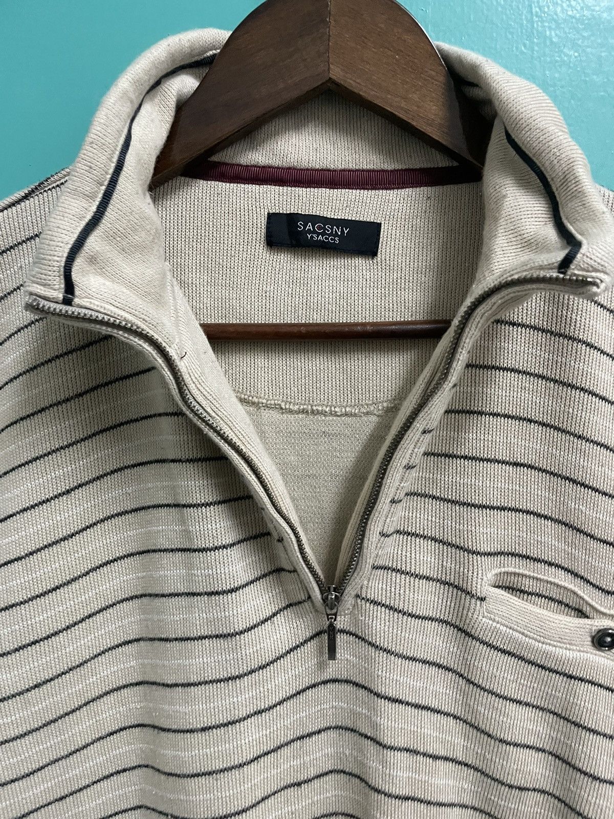 Sacsny Y’Saccs Half zip Sweatshirts