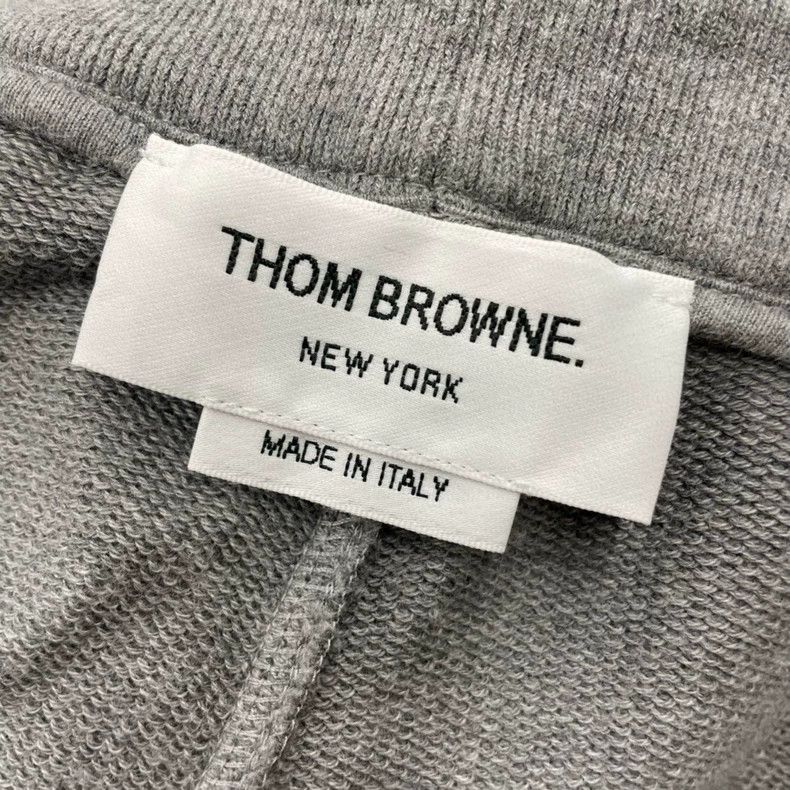 Thom Browne Thom Browne size3 Gray embroidered shorts Size US 28 / EU 44 - 5 Thumbnail