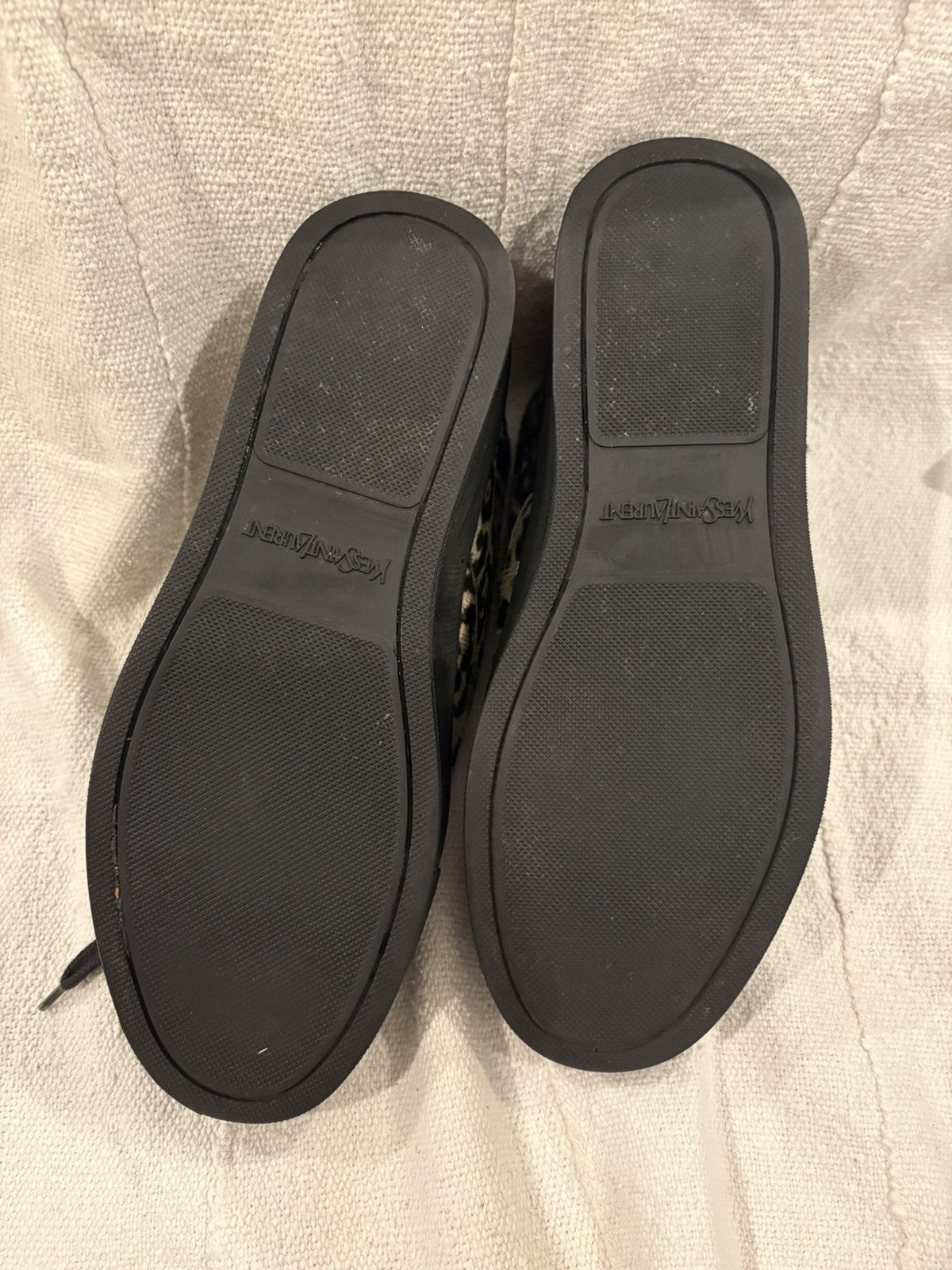 Yves Saint Laurent Size 41 US 8.5 YSL Saint Laurent Leopard Haircalf Sneakers Size US 8.5 / EU 41-42 - 10 Thumbnail
