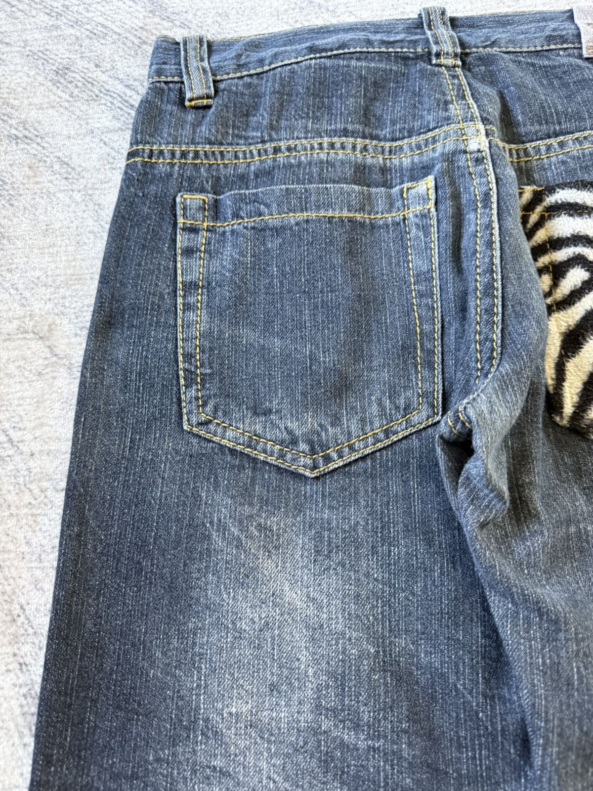Japanese Brand Ba-Tsu Studio Japan Poems Chaotic Skull Jeans Size US 28 / EU 44 - 16 Thumbnail