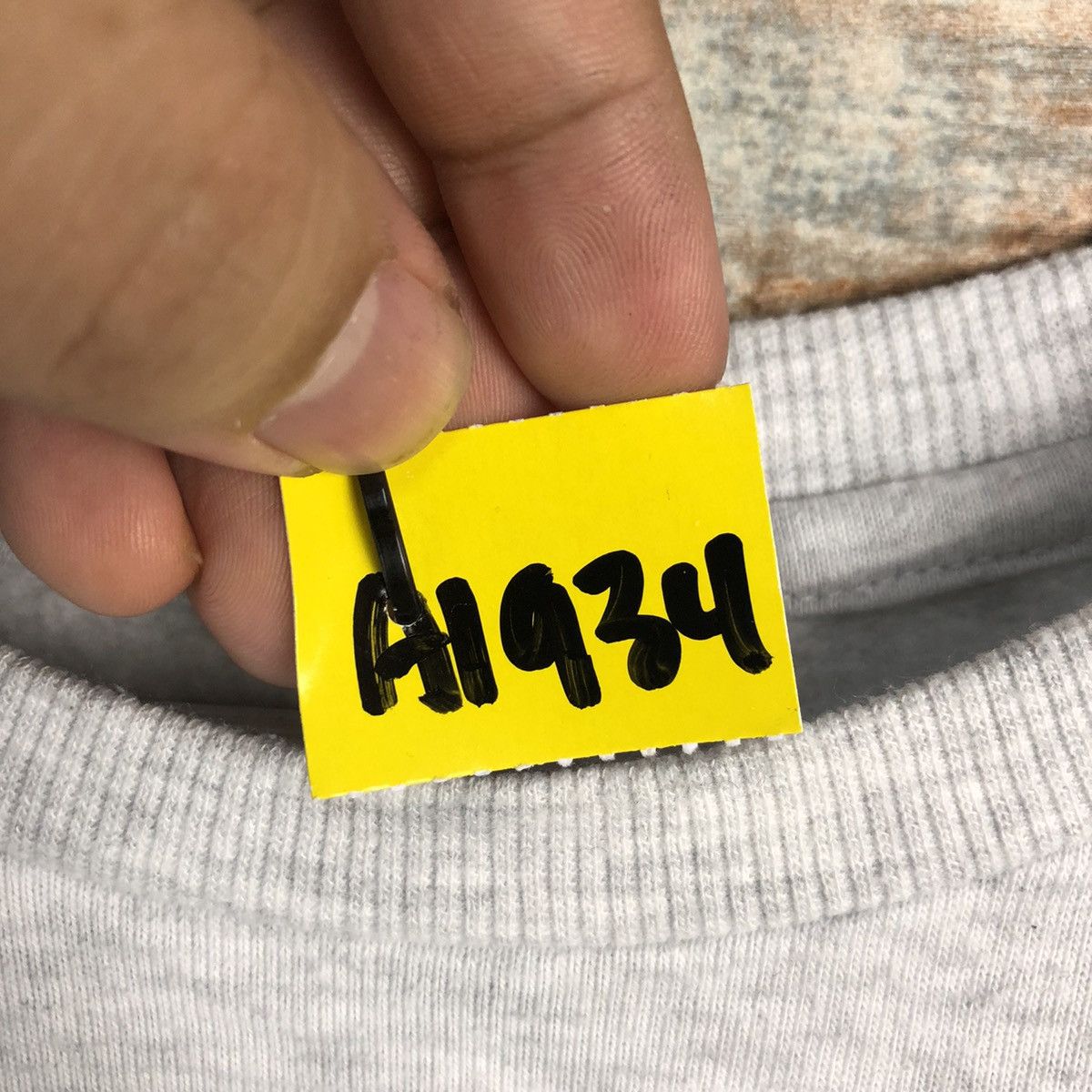 Japanese Brand Vehement Grey love vintage Sweatshirt #A1934 Size US M / EU 48-50 / 2 - 12 Thumbnail