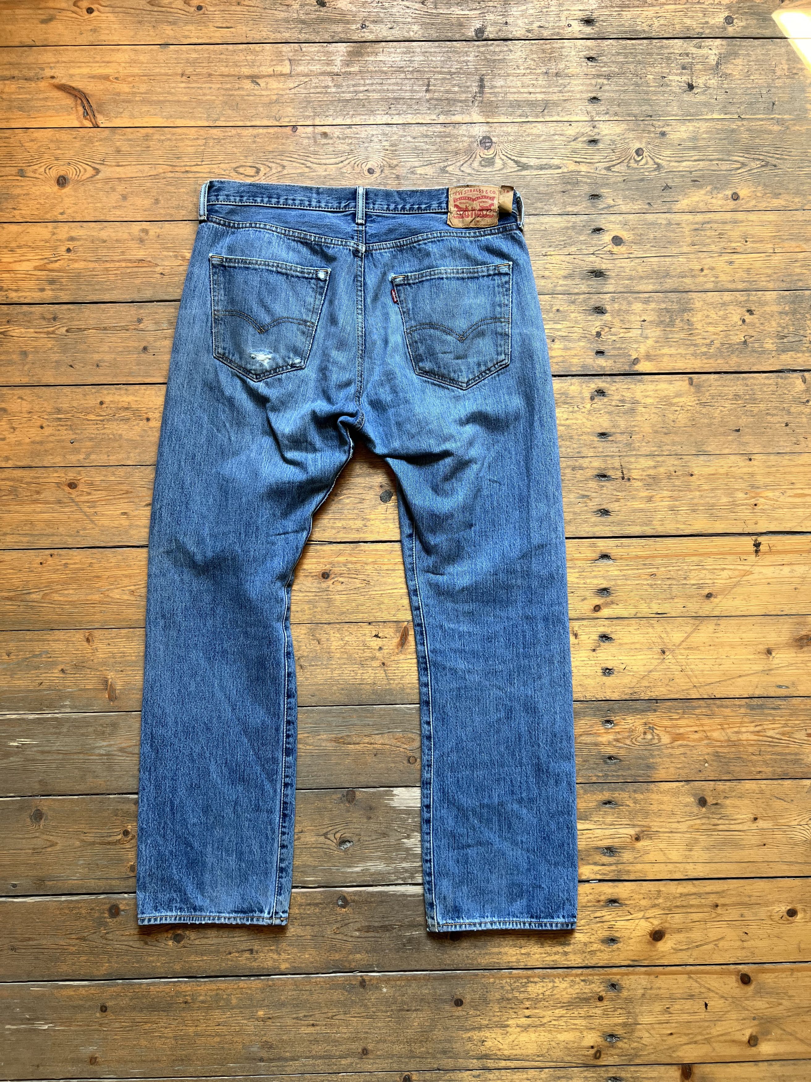Denime × Levi's Vintage Clothing Levis 501 Denim Jeans Pants Size US 36 / EU 52 - 5 Thumbnail