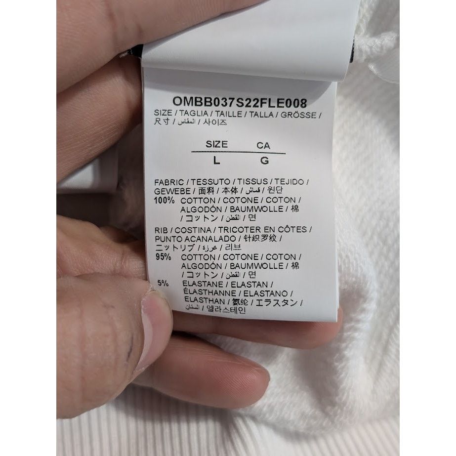 Off-White o1rshd1 Metal Arrow Over Hoodie in White/Orange Size US L / EU 52-54 / 3 - 17 Thumbnail