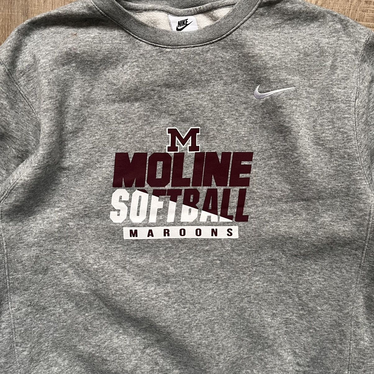 Nike × Vintage Vintage Nike college sweater Size US M / EU 48-50 / 2 - 2 Thumbnail