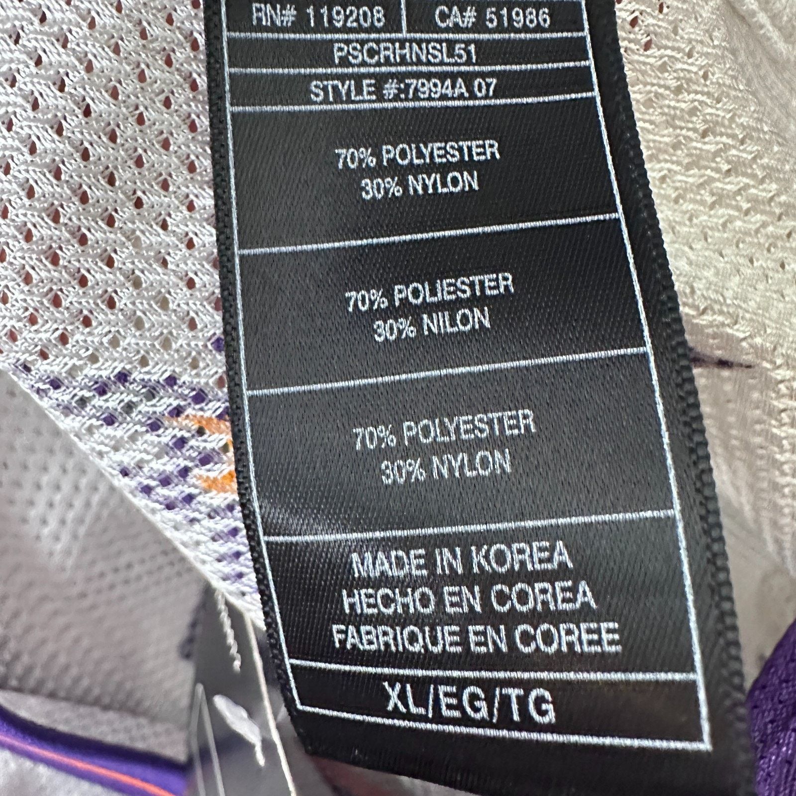 Adidas Adidas Phoenix Suns Steve Jersey Men XL Purple White New Size US XL / EU 56 / 4 - 8 Thumbnail
