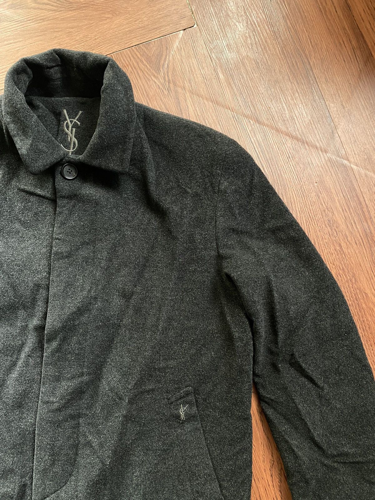 Yves Saint Laurent Ysl Trench Coat Size 38L - 2 Thumbnail