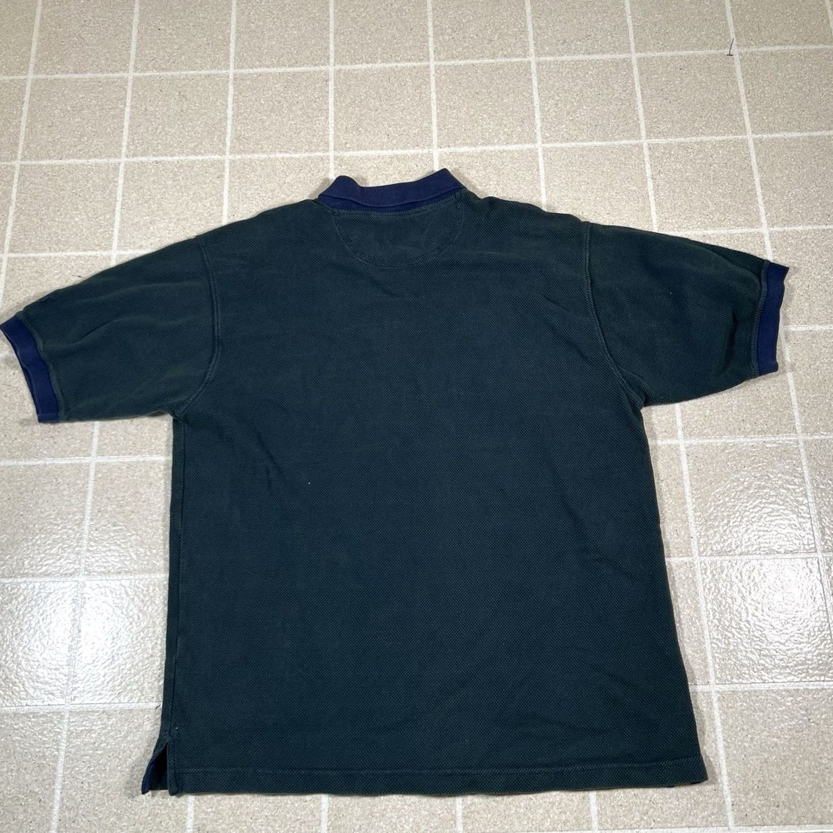 Vintage VINTAGE Mens Starter Polo Shirt XL Green Blue Polo Regular Mens XL Green Blue Size US XL / EU 56 / 4 - 3 Thumbnail
