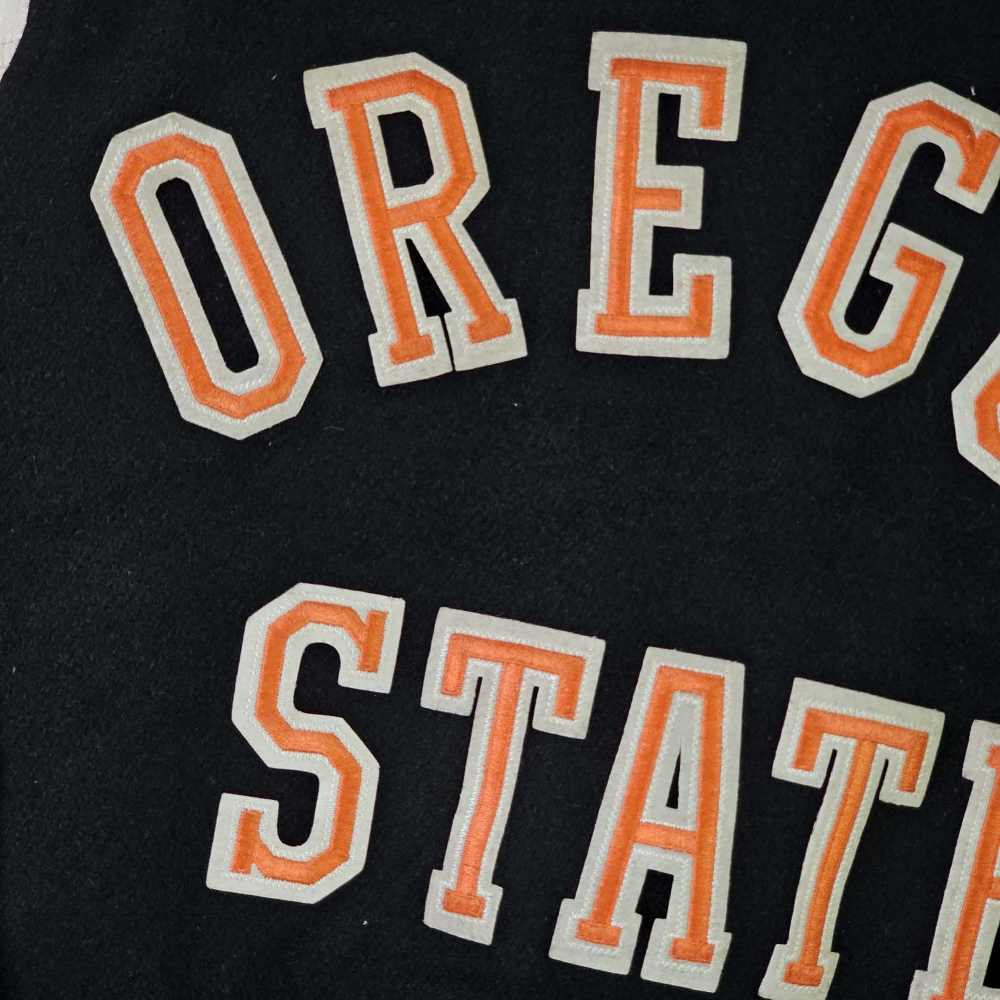NCAA Oregon State Beavers Vintage 80s Chalk Line Varsity Jacket Size US L / EU 52-54 / 3 - 6 Thumbnail