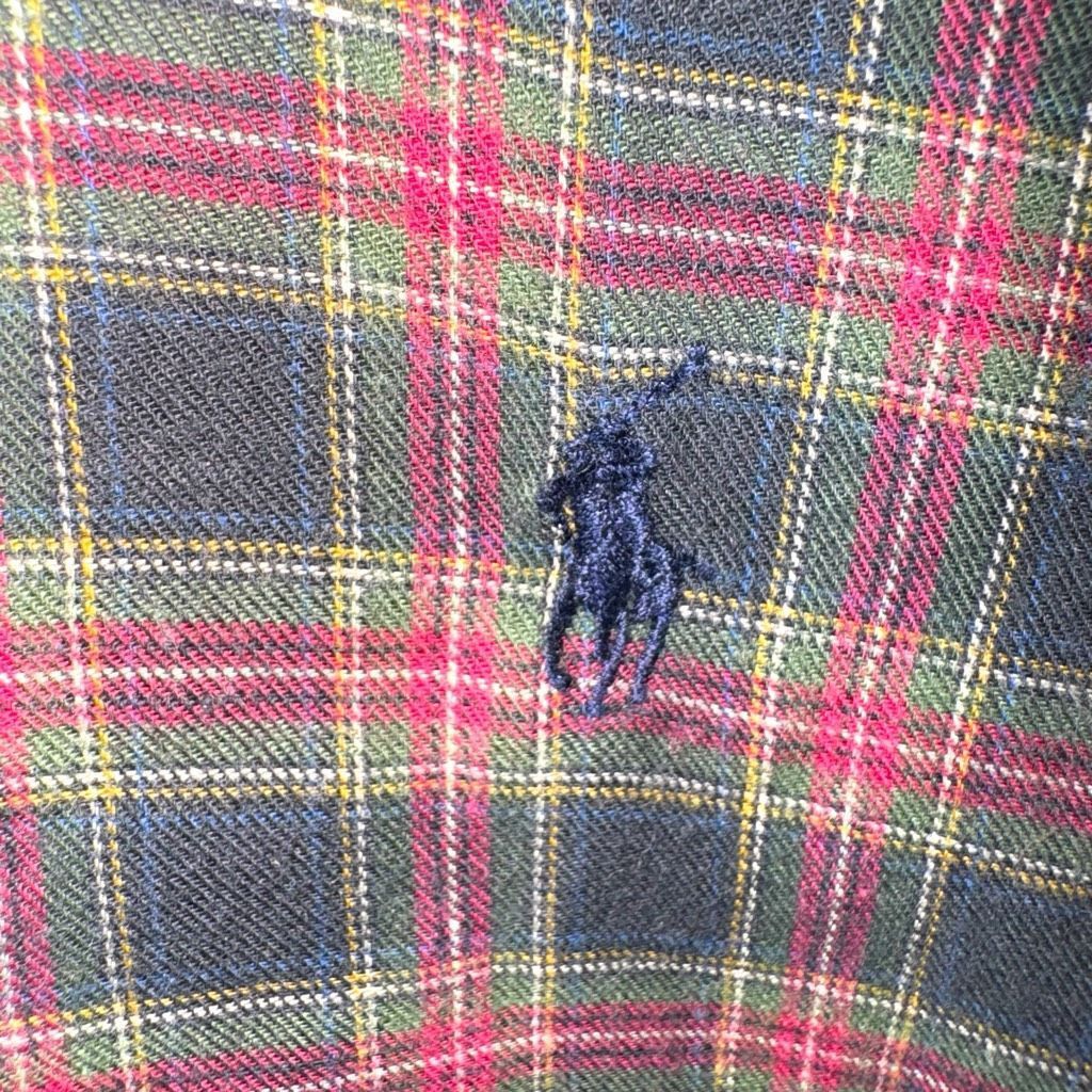 Polo Ralph Lauren 70s Polo Ralph Lauren Made in USA Flannel Button Down Shirt Size US S / EU 44-46 / 1 - 3 Thumbnail