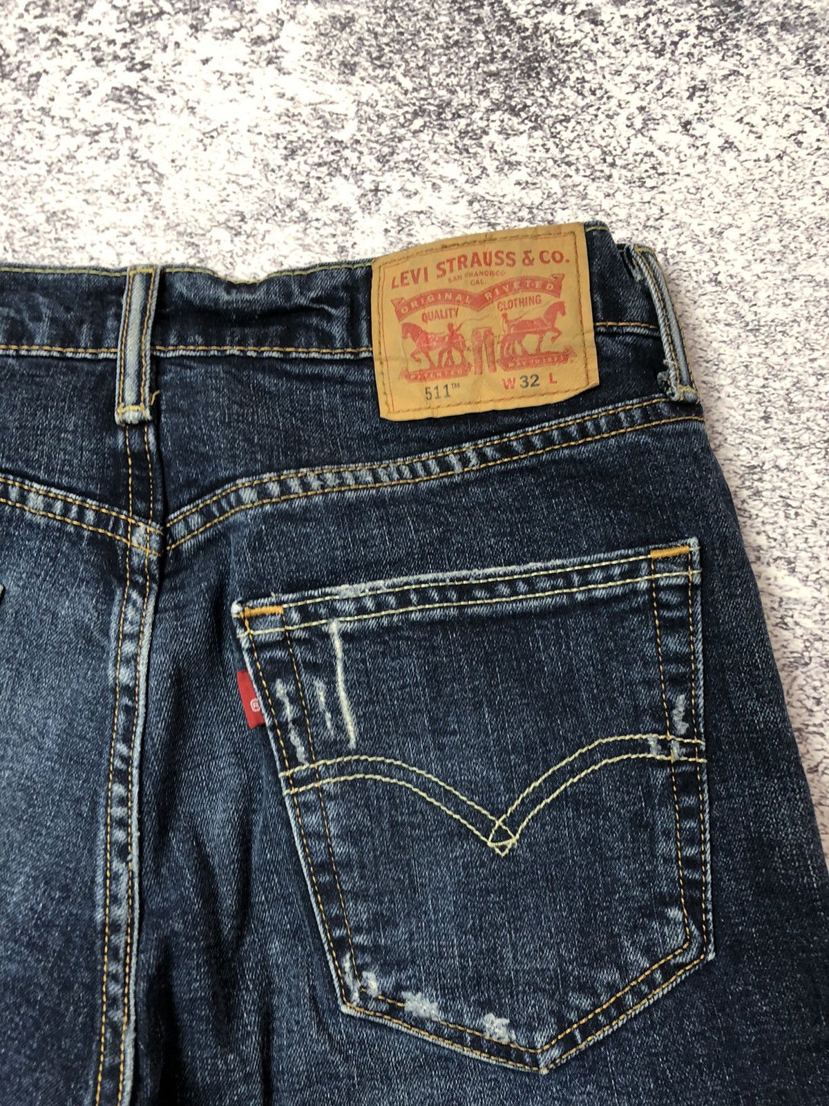 Levi's Men’s vintage short levis size 32 y2k casual ykk usa Size US 32 / EU 48 - 5 Thumbnail