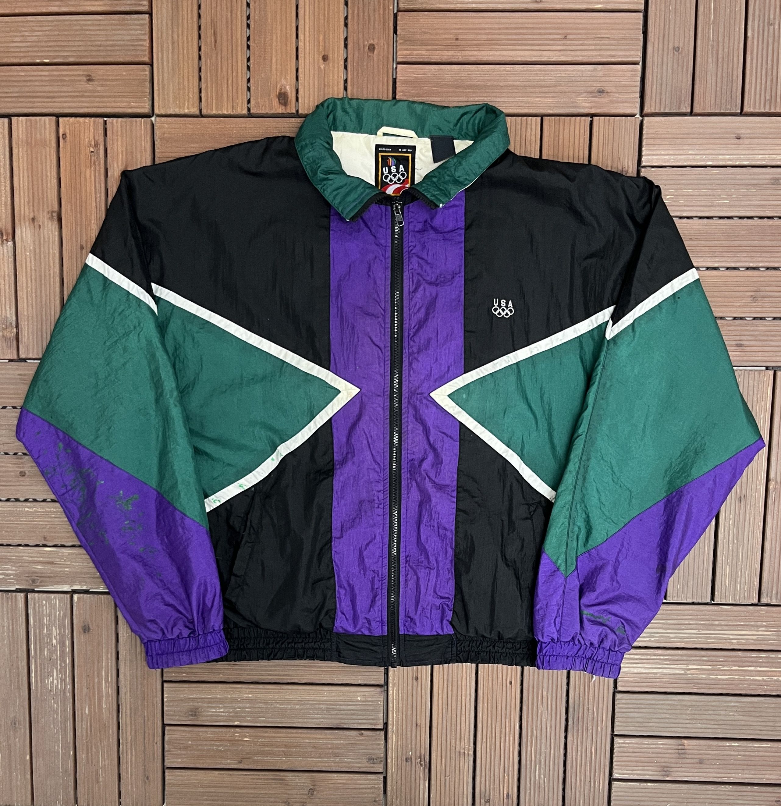 Atlanta Olympics 1996 Vintage Windbreaker Jacket