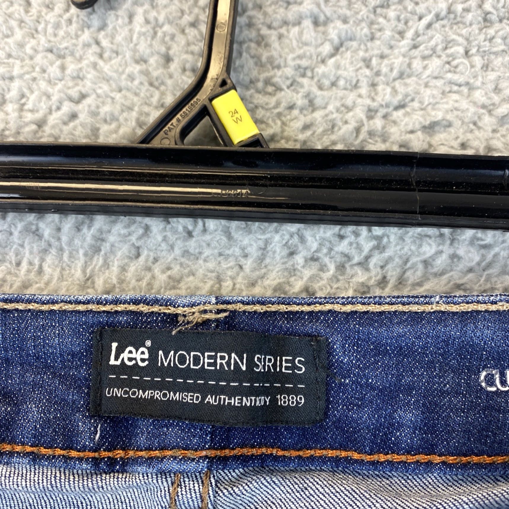 Lee Lucky Brand Jeans Womens Jeans Skinny Blue 2/26 Premium Denim 2 Regular Cotton Blend 5-Pocket Retro 90s 80s Belt Loops Womens Size 26" / US 2 / IT 38 - 4 Thumbnail