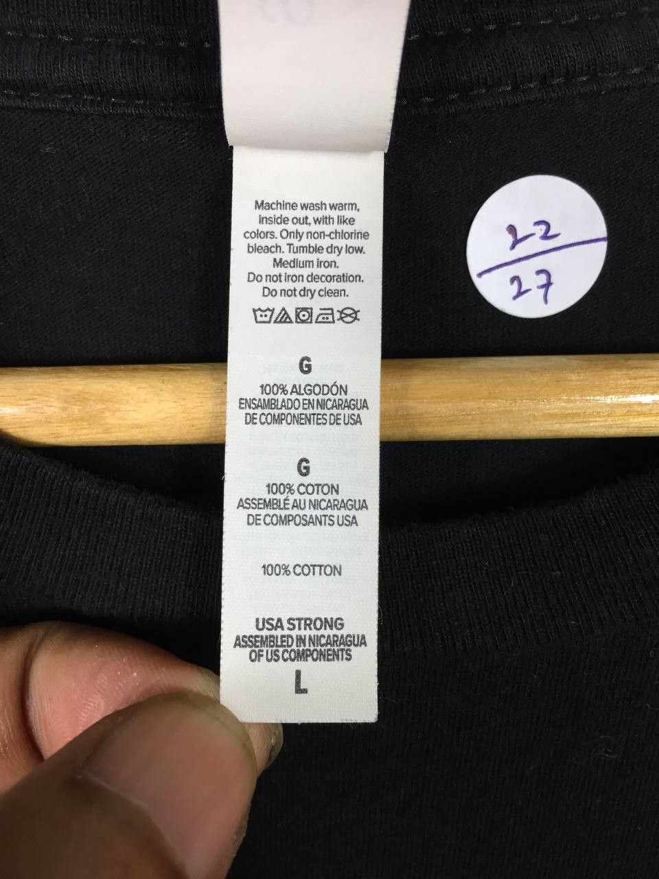 Vintage To The Moon And Back Graphic Minimalist Tee Size US L / EU 52-54 / 3 - 7 Thumbnail