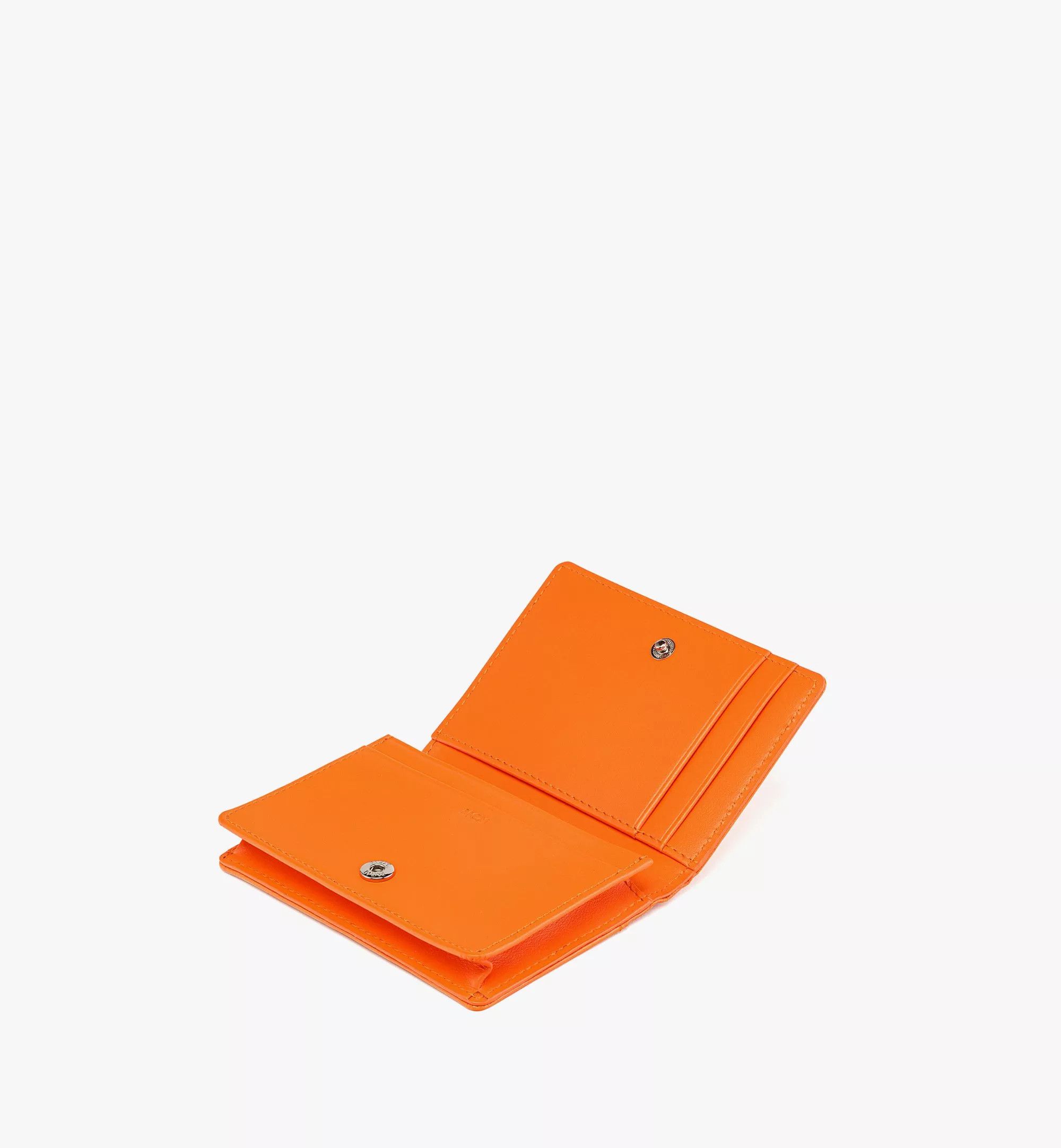 MCM o1mt1gz1224 Size: OS / Mini Card Case in Orange Size ONE SIZE - 2 Thumbnail
