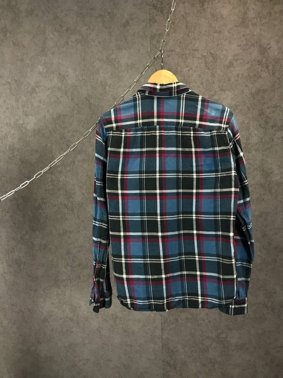 Allsaints Allsaints vintage flannel shirt Size US L / EU 52-54 / 3 - 6 Thumbnail