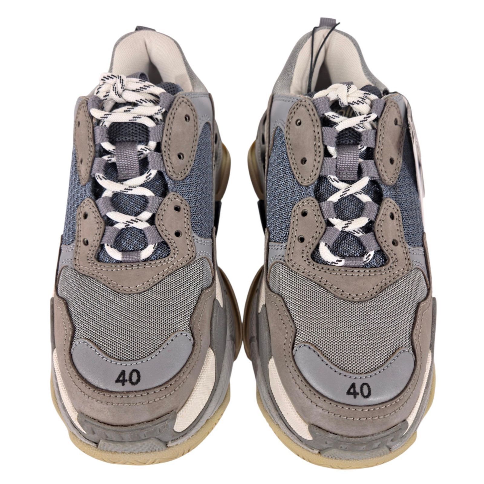 Balenciaga Balenciaga Triple S Sneakers US 7 EU 40 Mens Gray $1100 Size US 7 / EU 40 - 2 Thumbnail