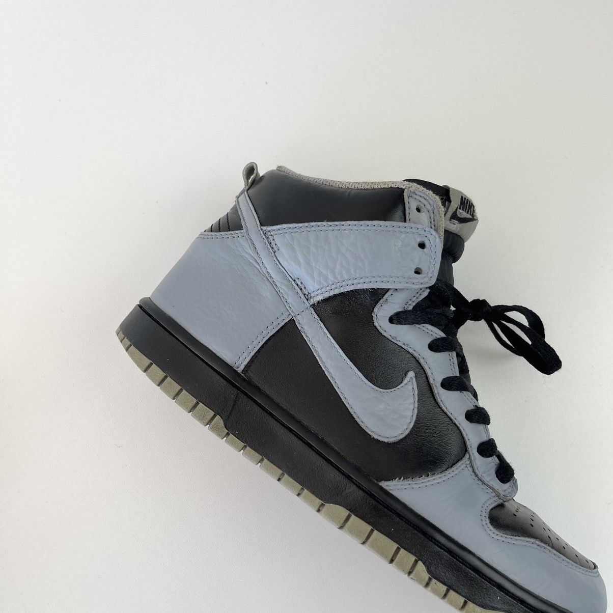 Nike Nike Dunk High 2011 Hi-Top Vintage Shoes Black Medium Grey Size US 7 / EU 40 - 6 Thumbnail