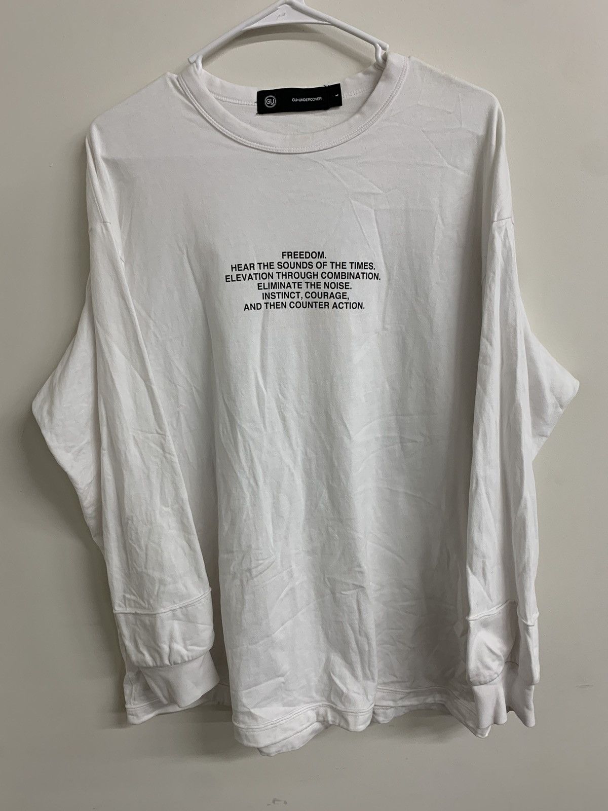 Undercover Undercover GU Freedom Definition Longsleeve | Grailed