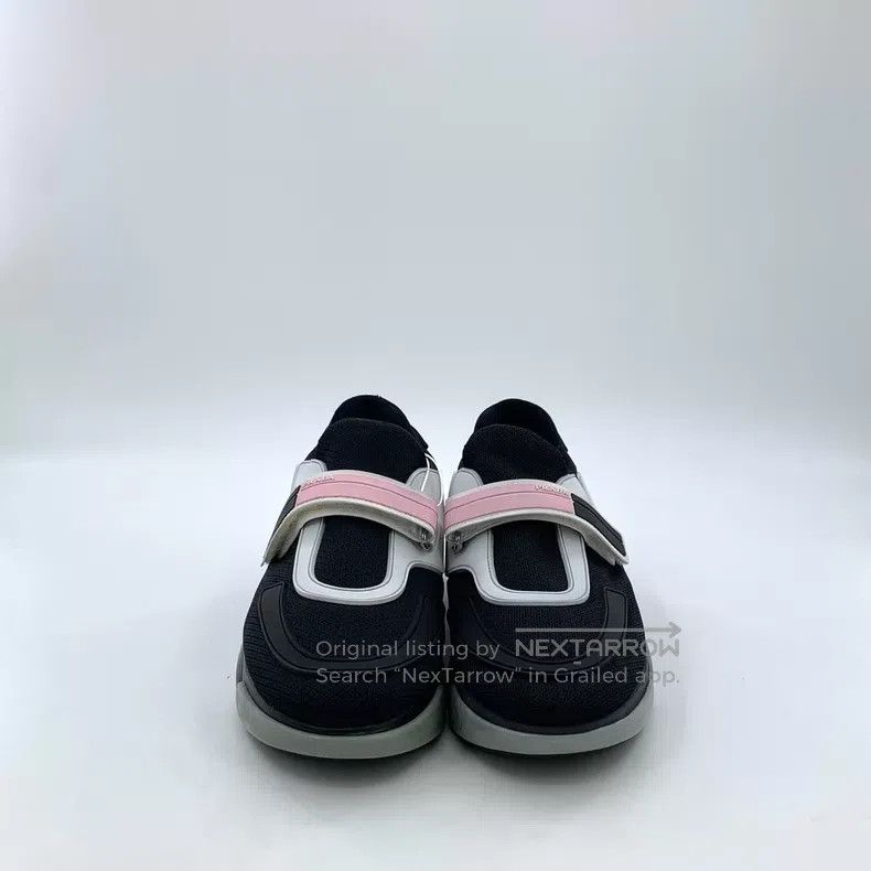 Other Prada Black Velcro casual flat sneakers Size US 4.5 / IT 34.5 - 3 Thumbnail