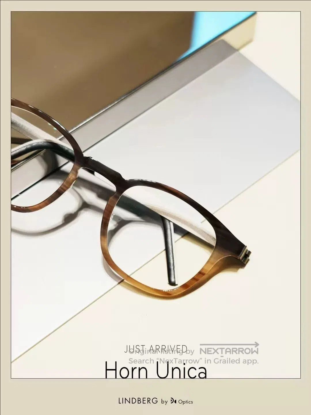 Lindberg Lindberg Horn Unica Eyeglass Frame. Size ONE SIZE - 7 Thumbnail
