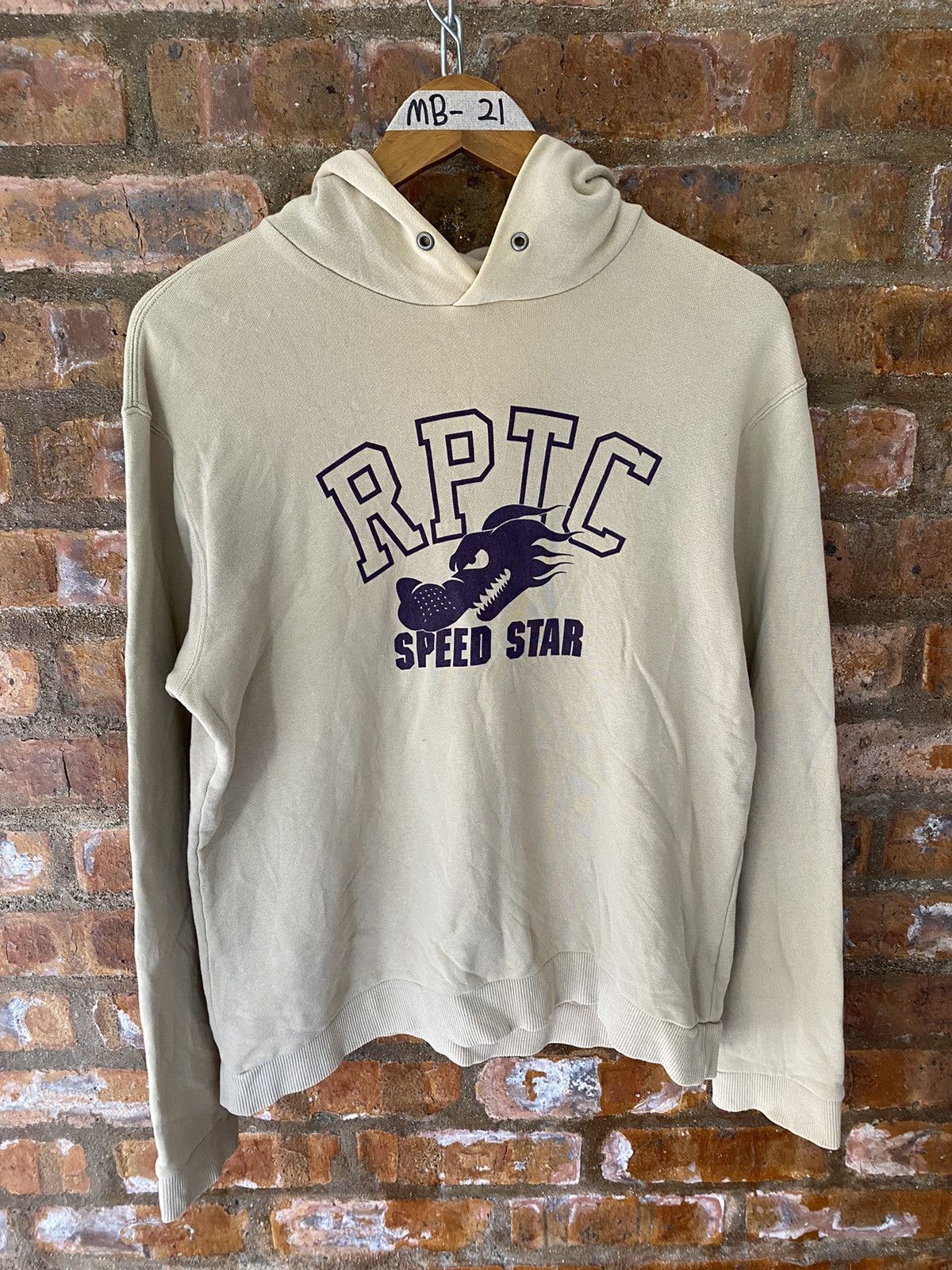 5351 POUR LES HOMMES 1990s Edge Rupert RPCT Speed Star Dog hoodie Size US M / EU 48-50 / 2 - 2 Thumbnail
