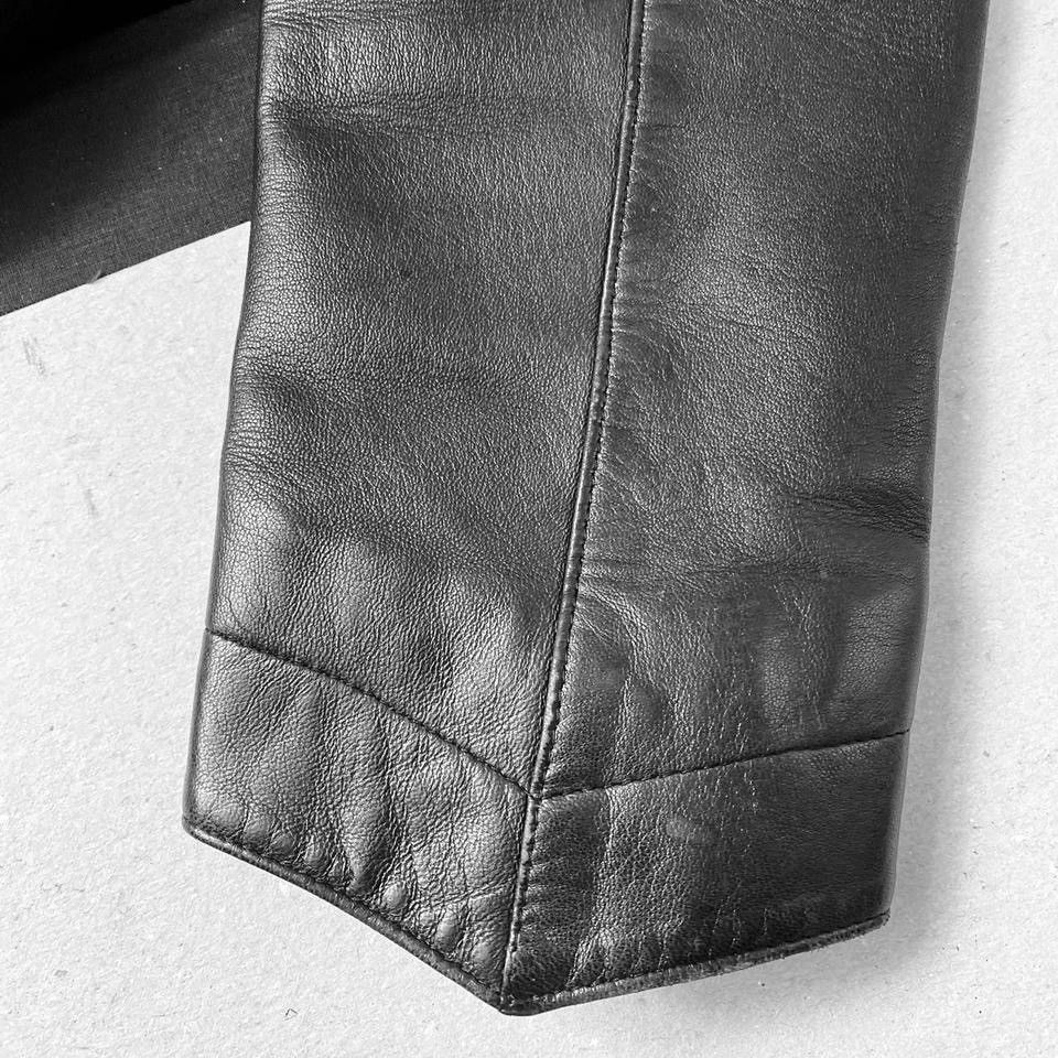Thierry Mugler Thierry Mugler leather jacket large shoulders star neckline Size M / US 6-8 / IT 42-44 - 6 Thumbnail