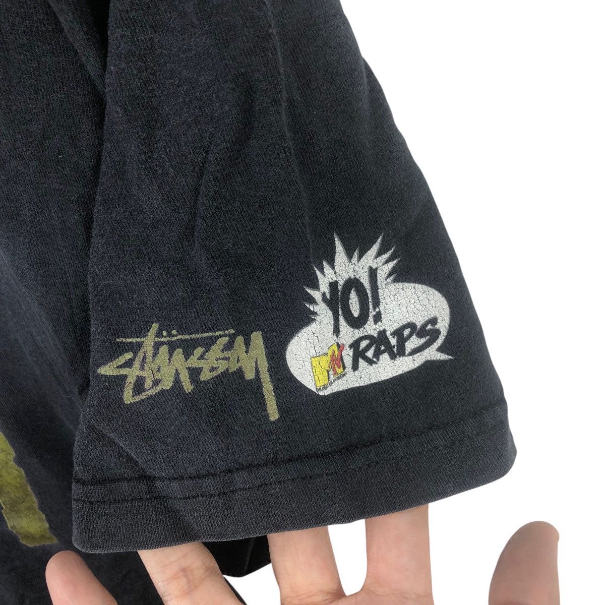 Stussy STUSSY x ERIC B. RAKIM Yo Raps MTV Hip Hop Tee Shirt Top Size US M / EU 48-50 / 2 - 4 Thumbnail