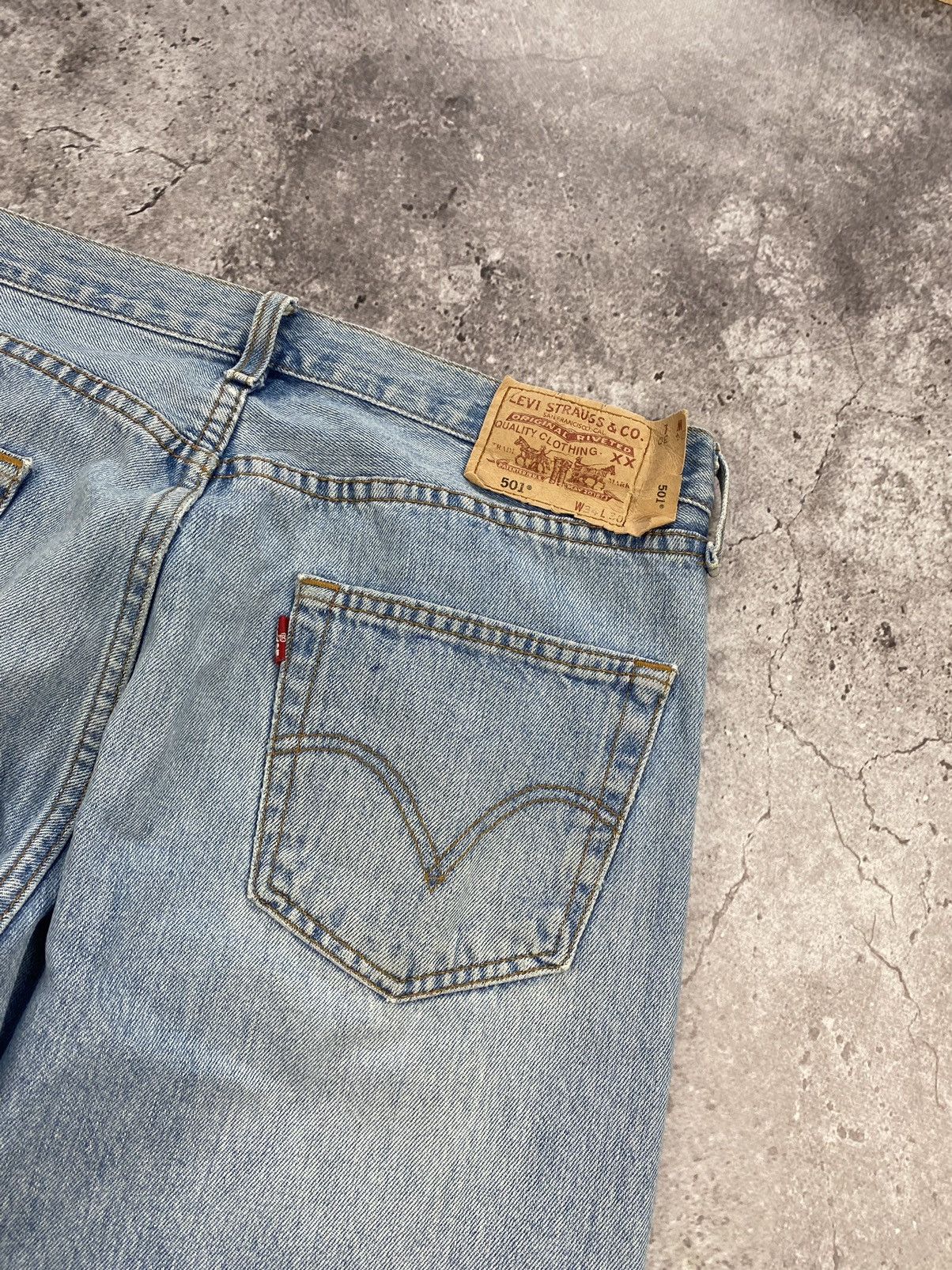 Levi's × Vintage VINTAGE 90s Levi’s 501 Baggy Rare y2k Workwear Japan Jeans Size US 34 / EU 50 - 8 Thumbnail