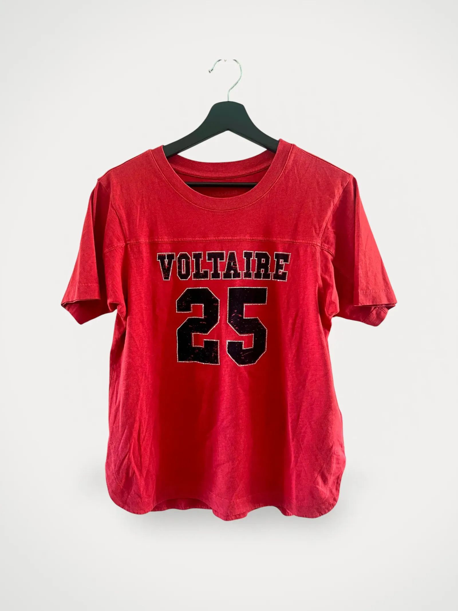 Zadig & Voltaire Zadig & Voltaire Crimson Short Sleeve T-shirt Size S / US 4 / IT 40 - 1 Thumbnail