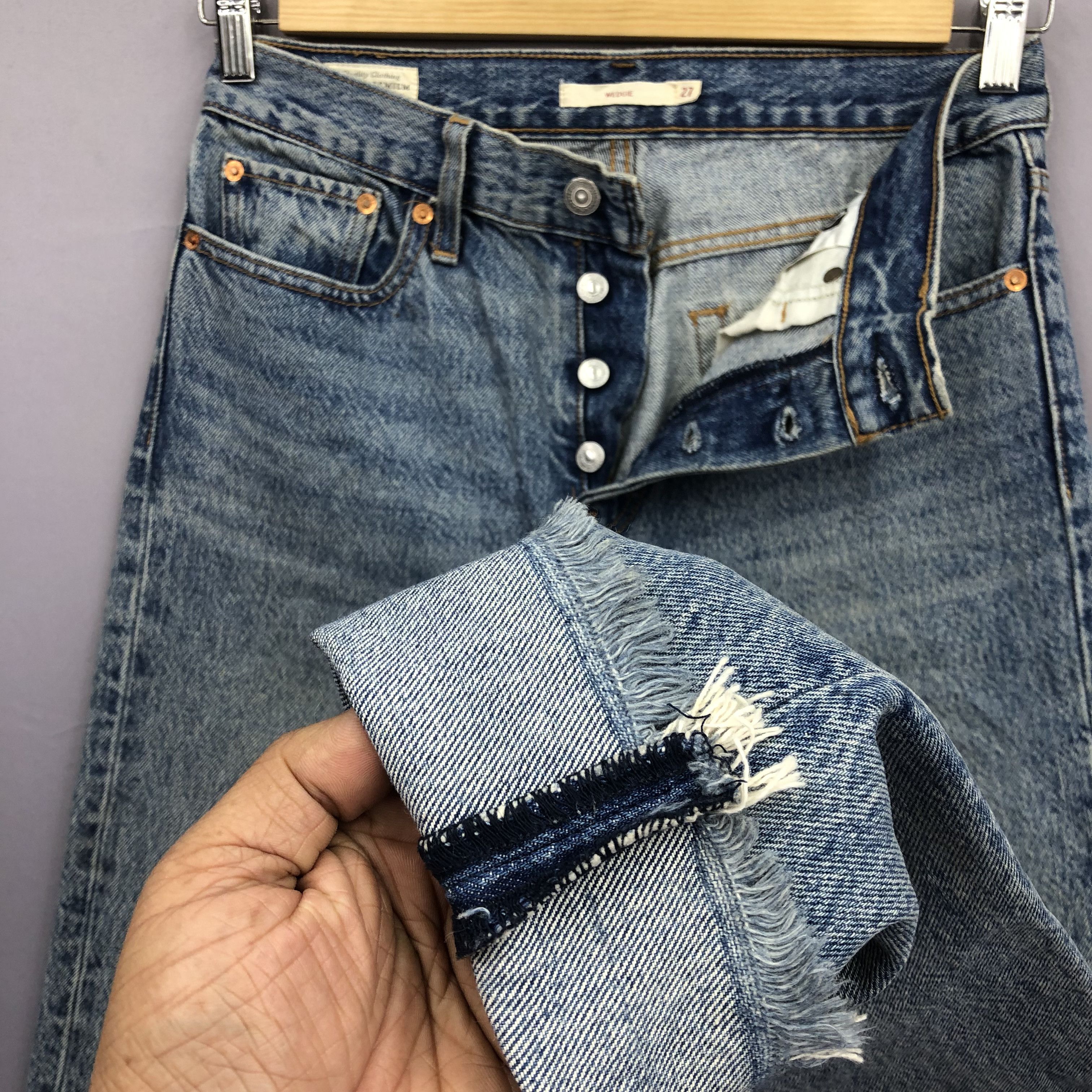 Levi's Vintage Levis 501 Sun Faded Jeans Levi's Light Wash Denim Size US 30 / EU 46 - 8 Thumbnail