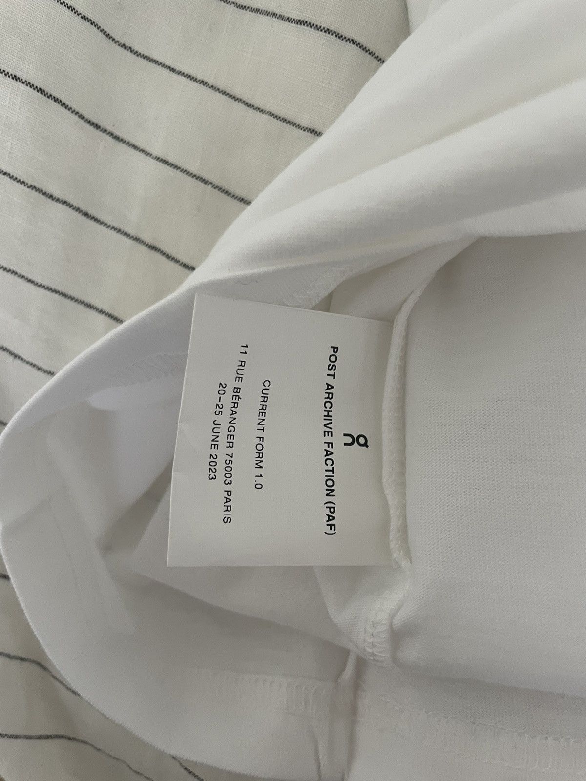 On × POST ARCHIVE FACTION (PAF) Unreleased - Post archive faction (PAF) x ON running t-shirt Size US M / EU 48-50 / 2 - 9 Thumbnail