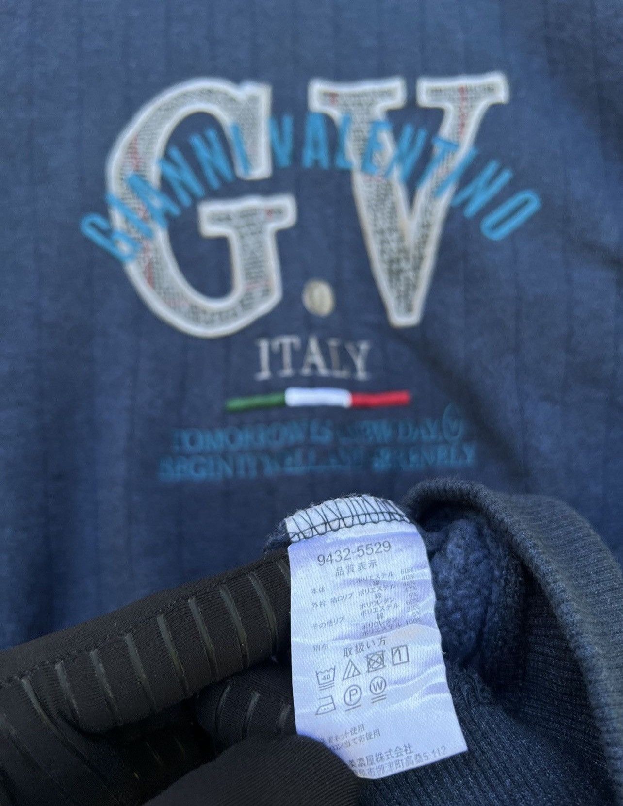 Valentino Vintage Gianni Valentino Embroidered Crewneck Sweatshirt M Size US M / EU 48-50 / 2 - 5 Thumbnail