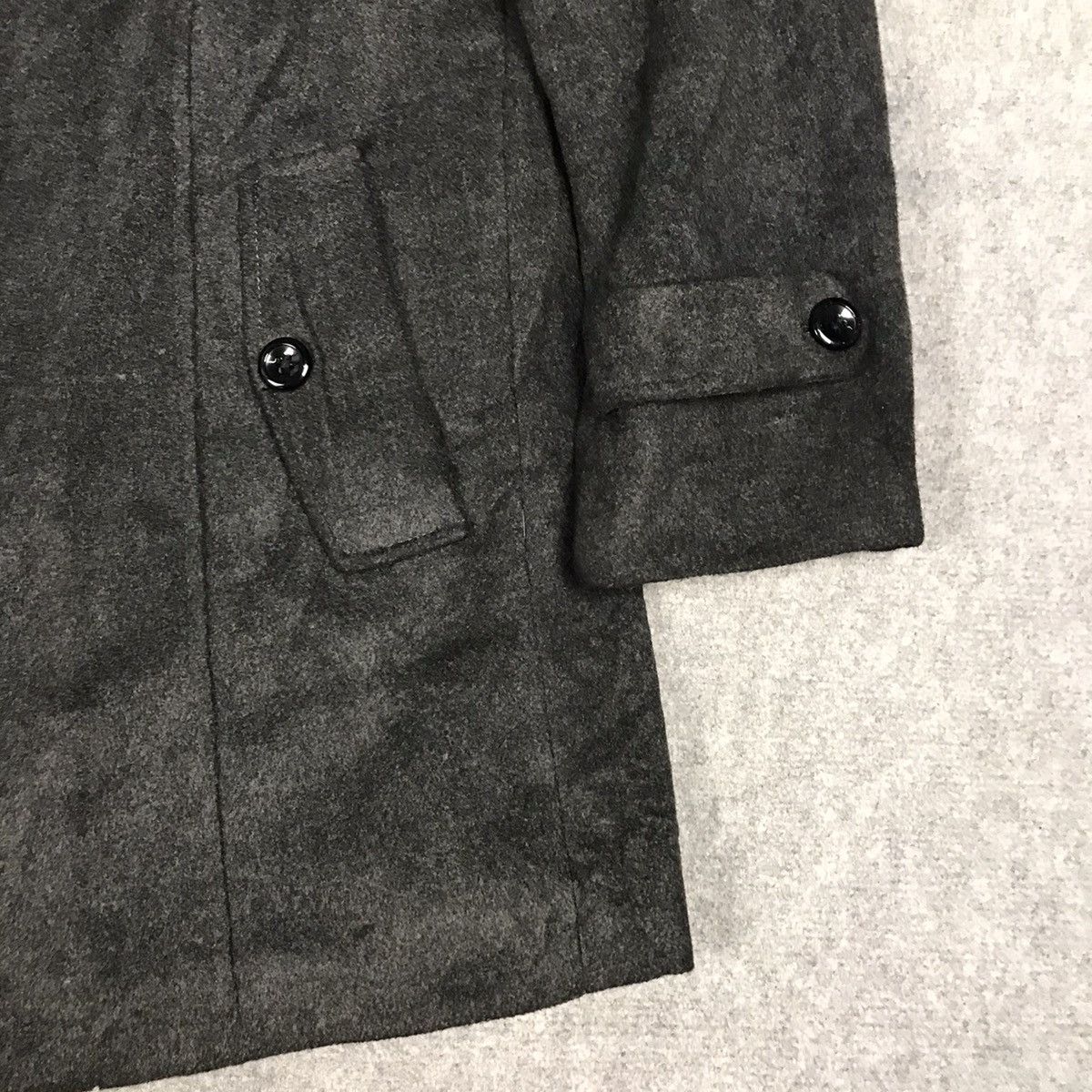 Giorgio Armani × Vintage GIORGIO ARMANI JAPAN COLLECTION BUTTON WOOL JACKET Size US M / EU 48-50 / 2 - 5 Thumbnail