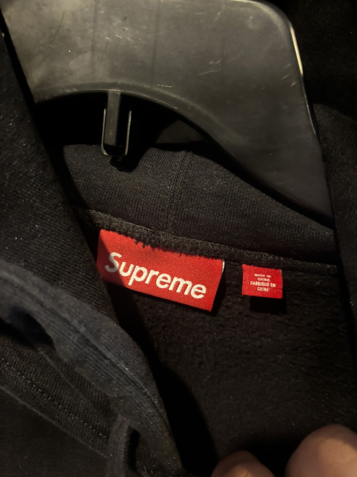 Supreme Supreme Washed old english hoodie Size US L / EU 52-54 / 3 - 4 Thumbnail