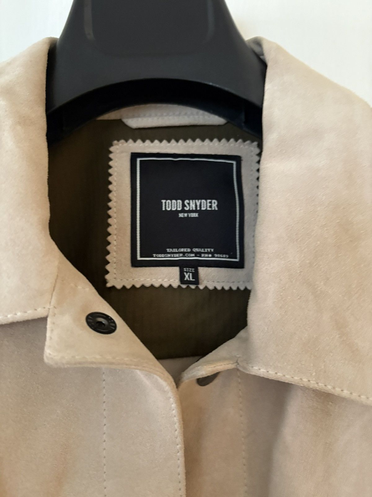 Todd Snyder Todd Snyder Suede Dylan Jacket Size US XL / EU 56 / 4 - 2 Thumbnail