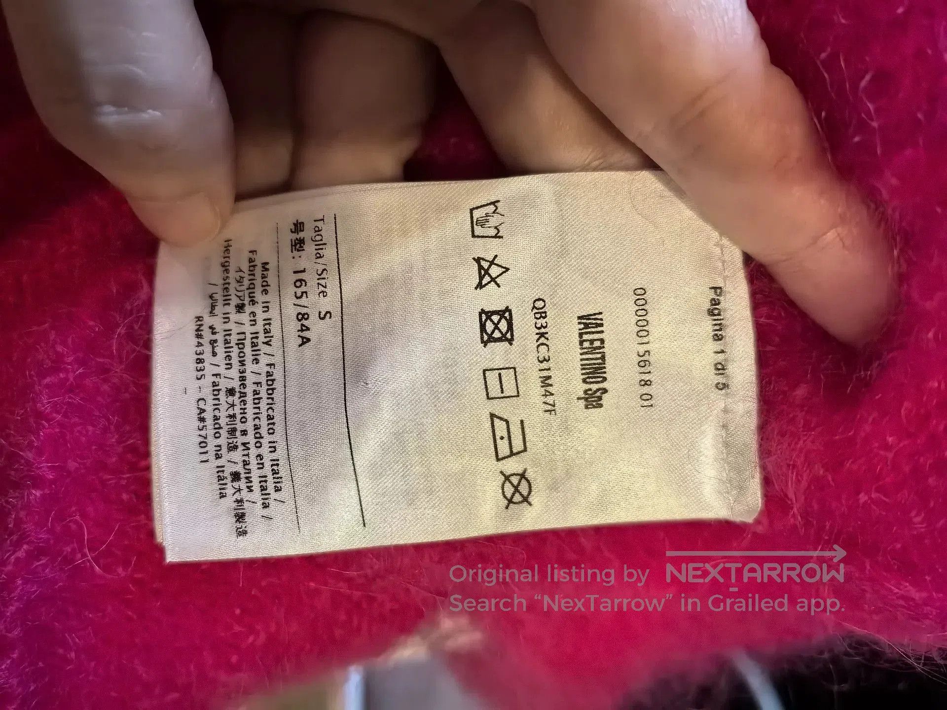 Valentino Valentino Pink Sweater Size S. Size US S / EU 44-46 / 1 - 4 Thumbnail