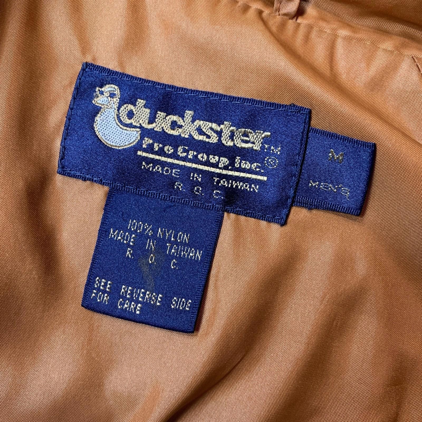 Designer Vintage Mens Duckster M Windbreaker Brown (296) Size US M / EU 48-50 / 2 - 10 Thumbnail