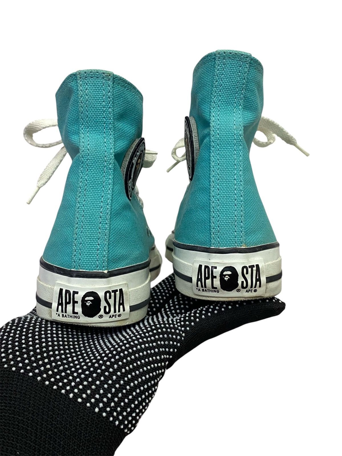Bape × Nigo A Bathing Ape Sta Hight Cut Sneakers Size US 7 / EU 40 - 17 Thumbnail