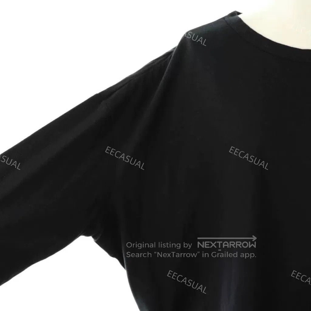 Y's Yamamoto Black Blue Letter Oversize T. Size M / US 6-8 / IT 42-44 - 4 Thumbnail