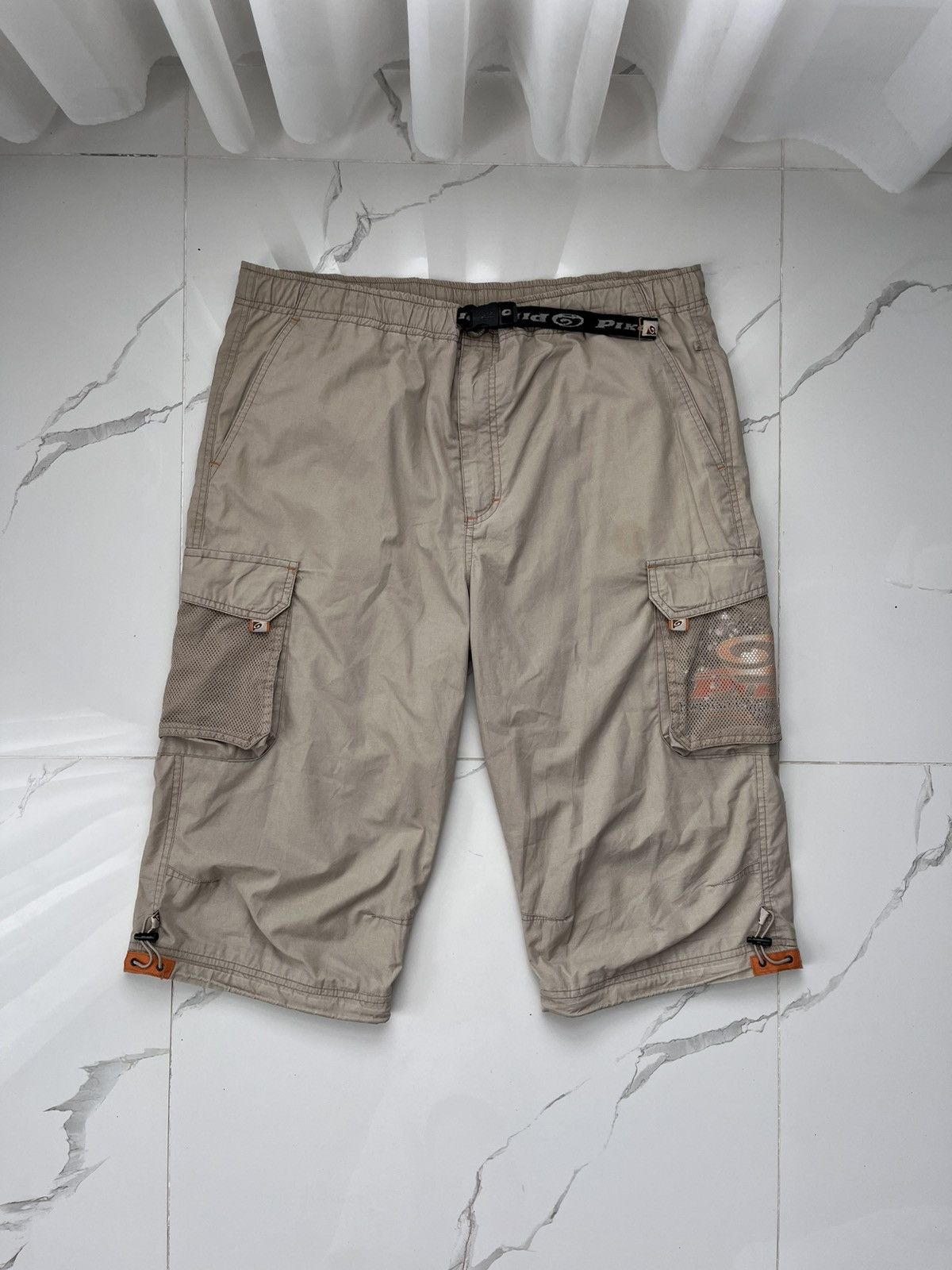Japanese Brand 90’s PIKO HAWAIIAN SURF RETRO ZIP TRANSFORMER PANTS + SHORTS Size US 34 / EU 50 - 3 Thumbnail