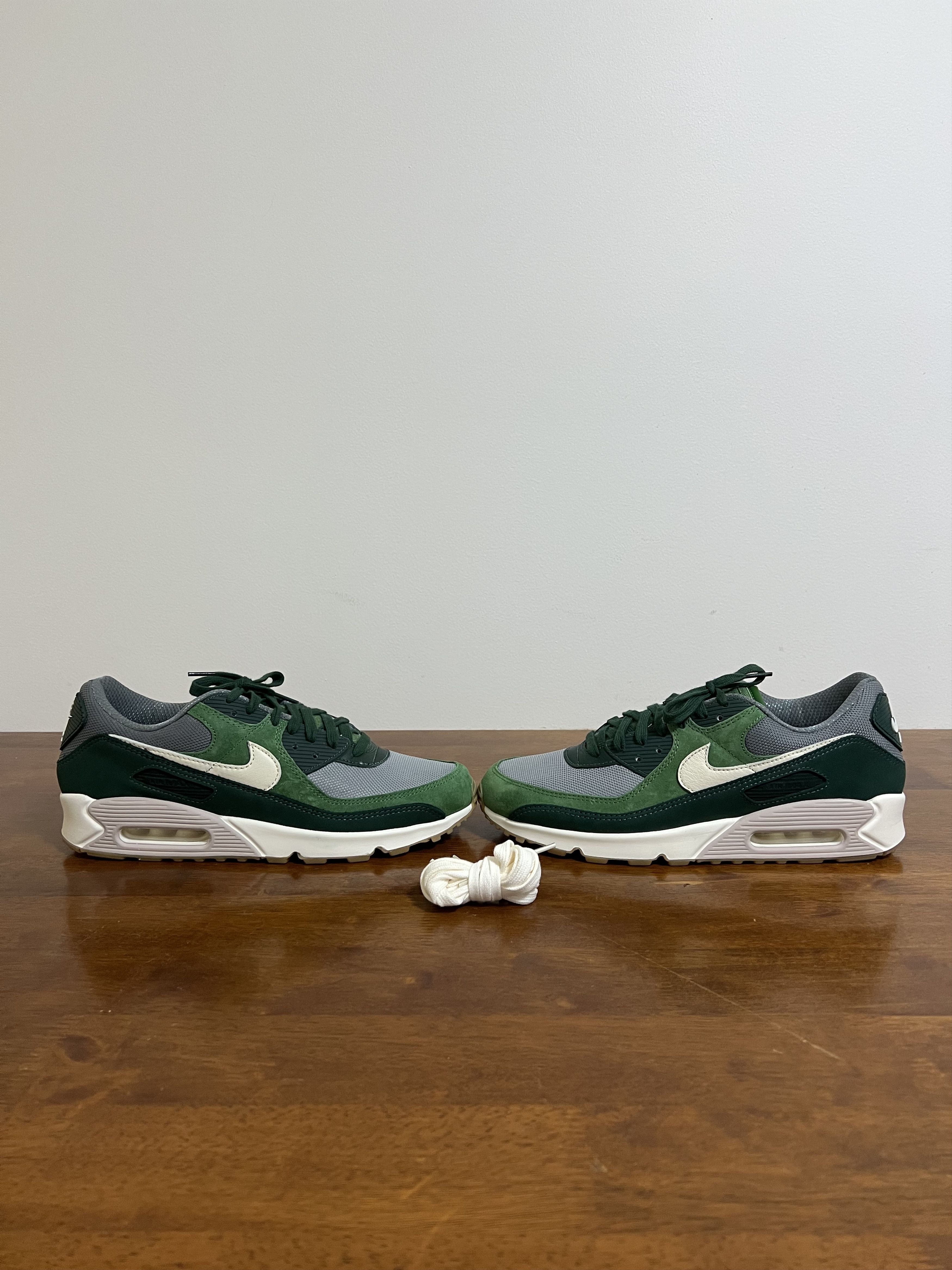 Nike 💚 2022 Nike Air Max 90 PRM Pro Green/Pale Ivory US 12 NEW Size US 12 / EU 45 - 8 Thumbnail