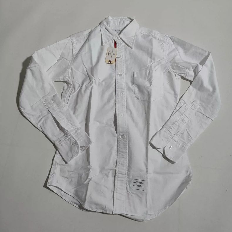 Thom Browne Thom Browne Basic Oxford shirt Size US M / EU 48-50 / 2 - 1 Thumbnail
