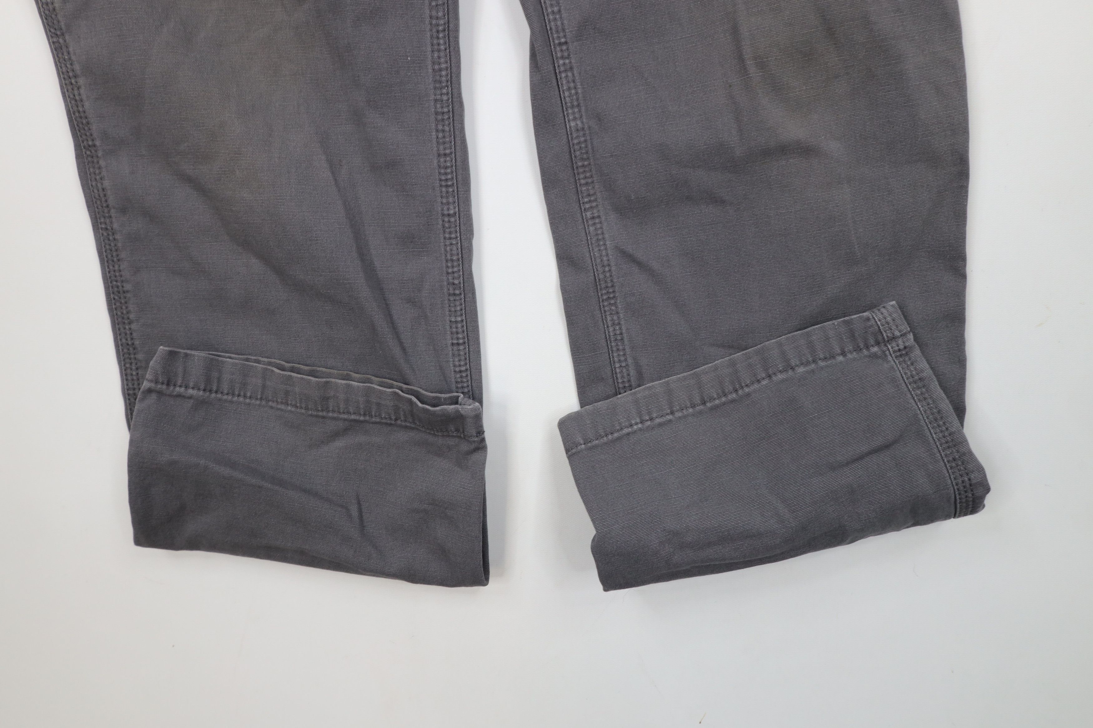 Carhartt × Vintage Vintage Y2K Carhartt Fit Wide Leg Dungaree Pants Gray Size US 38 / EU 54 - 7 Thumbnail
